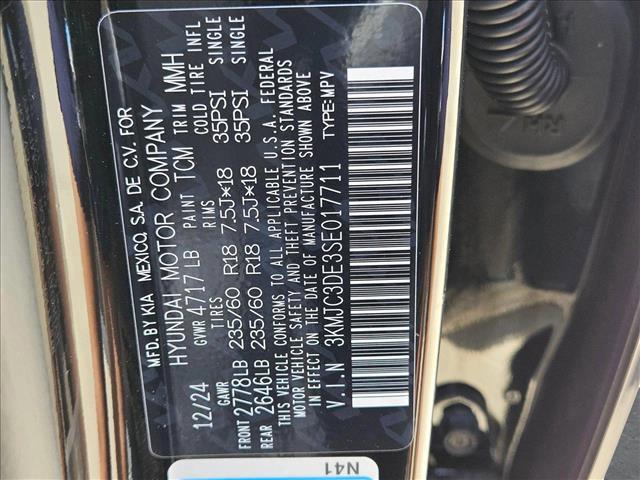 new 2025 Hyundai Tucson car, priced at $35,120