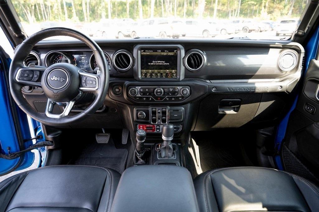 used 2022 Jeep Wrangler Unlimited car, priced at $67,595