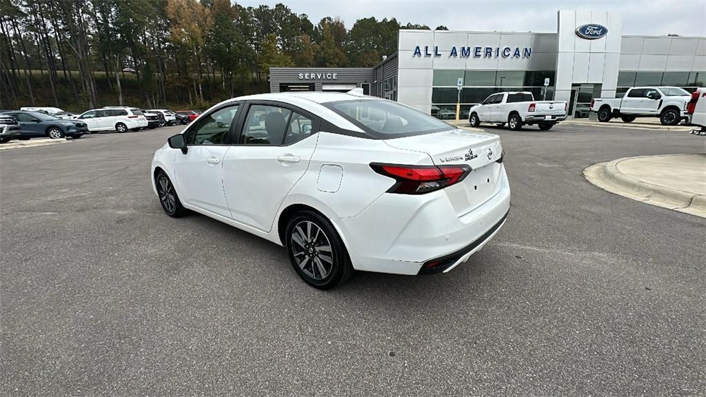 used 2021 Nissan Versa car, priced at $17,895