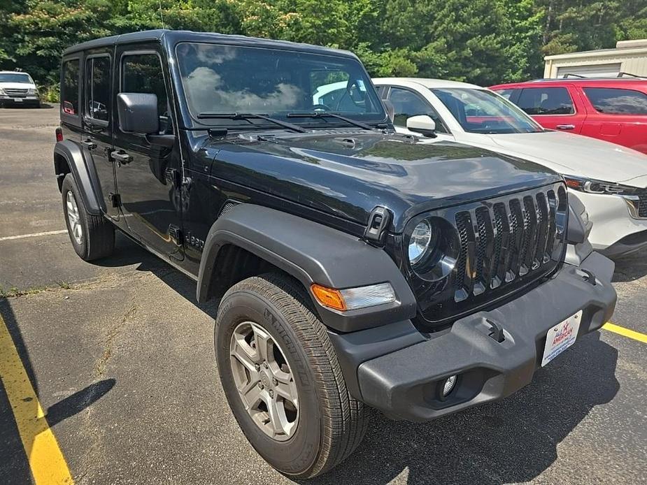 used 2022 Jeep Wrangler Unlimited car, priced at $36,001