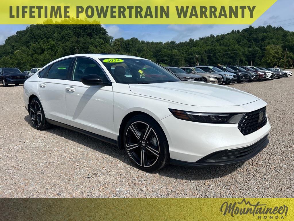 used 2024 Honda Accord Hybrid car, priced at $28,900