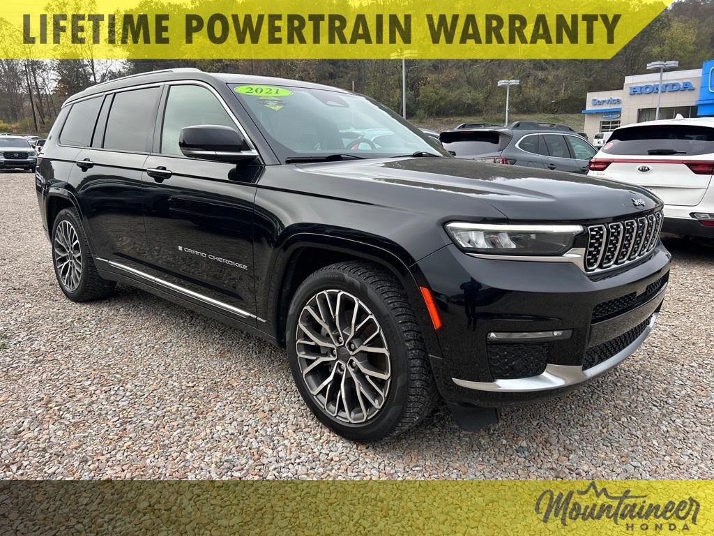 used 2021 Jeep Grand Cherokee L car, priced at $35,400