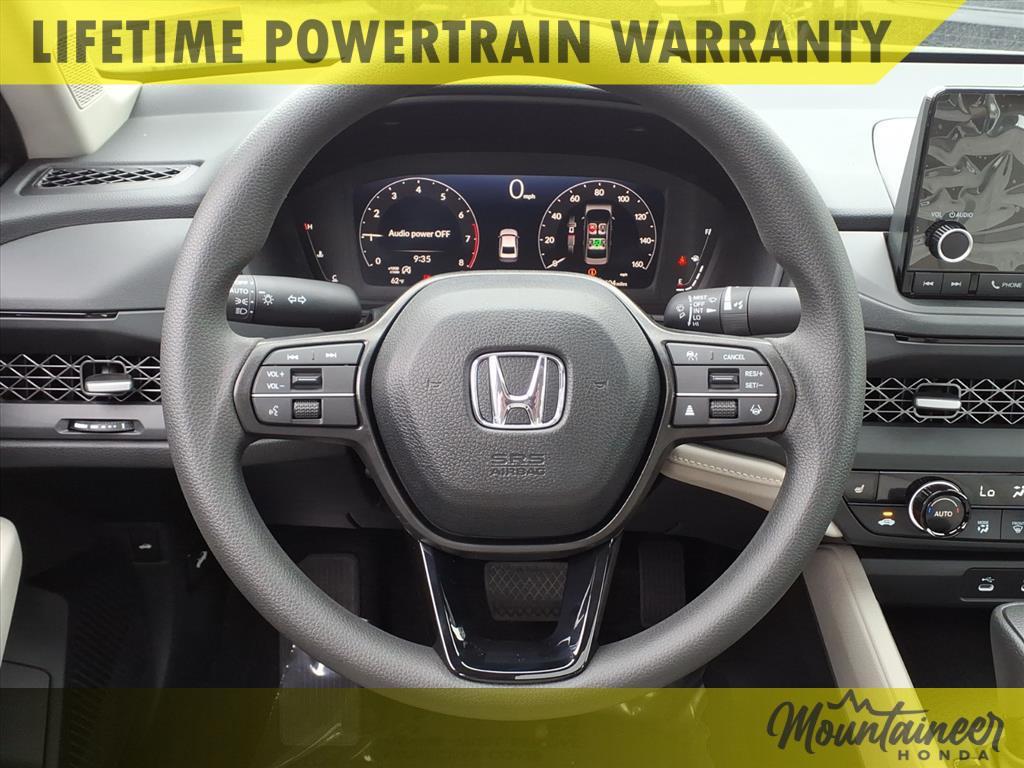 new 2025 Honda Accord car, priced at $30,374