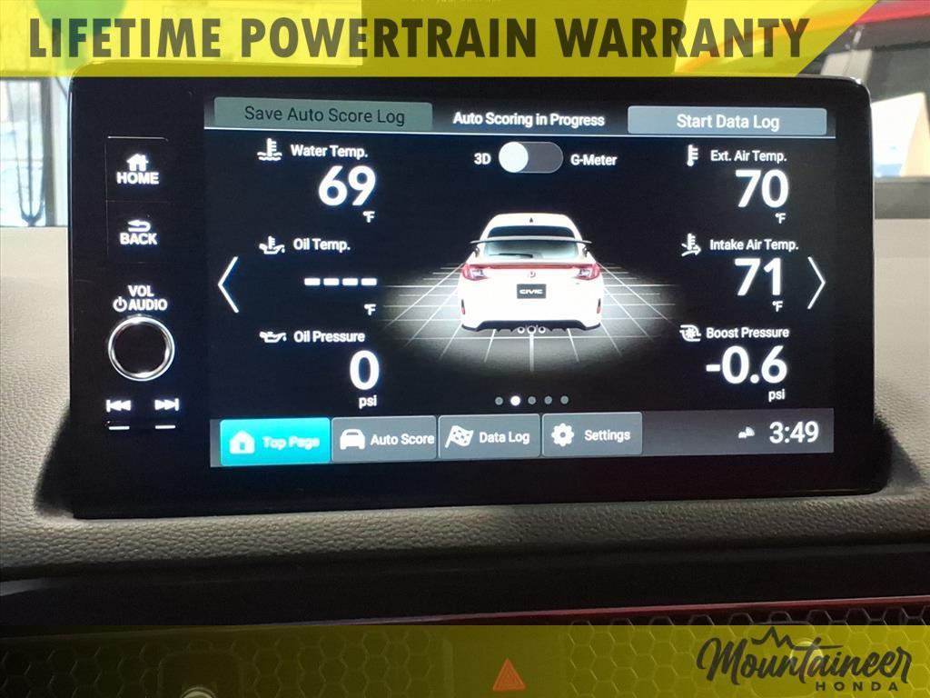 new 2025 Honda Civic Type R car, priced at $47,545