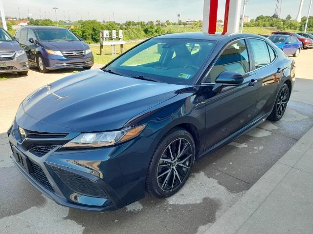 used 2021 Toyota Camry car, priced at $20,477