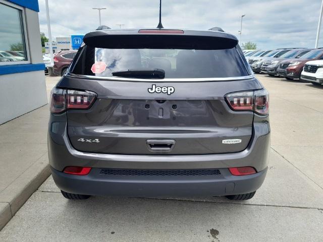 used 2021 Jeep Compass car, priced at $19,999