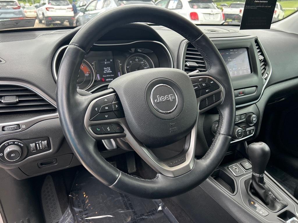 used 2019 Jeep Cherokee car, priced at $16,400
