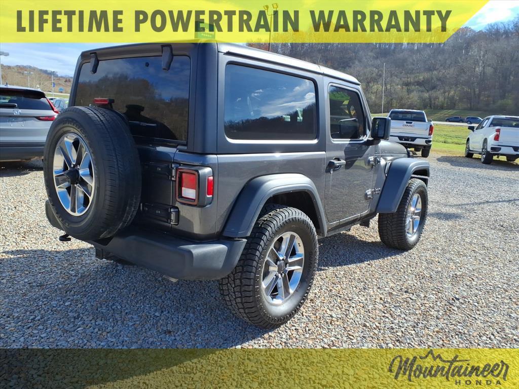 used 2023 Jeep Wrangler car, priced at $23,900