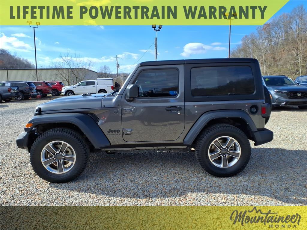 used 2023 Jeep Wrangler car, priced at $23,900