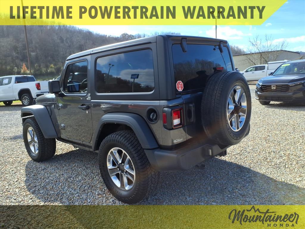 used 2023 Jeep Wrangler car, priced at $23,900