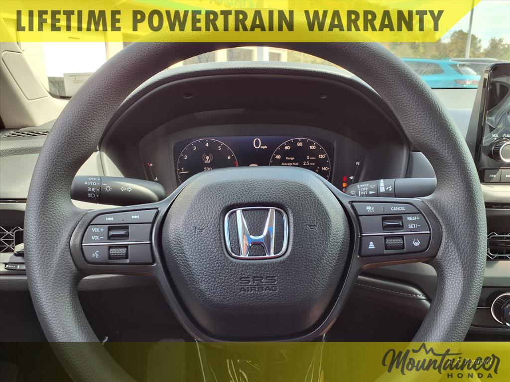 new 2025 Honda Accord car, priced at $30,374