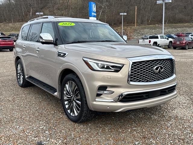 used 2021 INFINITI QX80 car, priced at $43,999