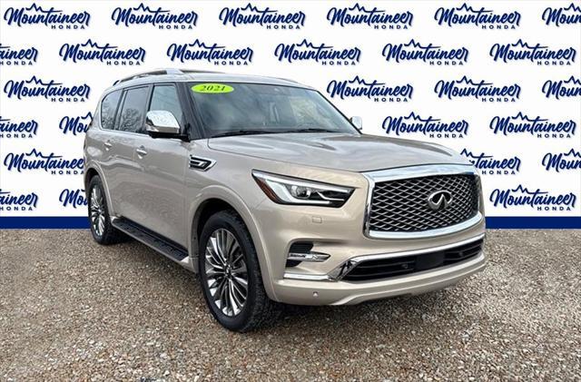 used 2021 INFINITI QX80 car, priced at $43,999