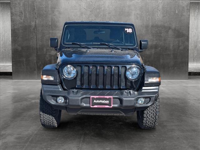 used 2018 Jeep Wrangler Unlimited car, priced at $23,299