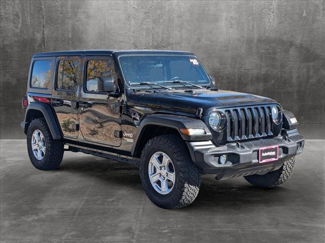 used 2018 Jeep Wrangler Unlimited car, priced at $23,299