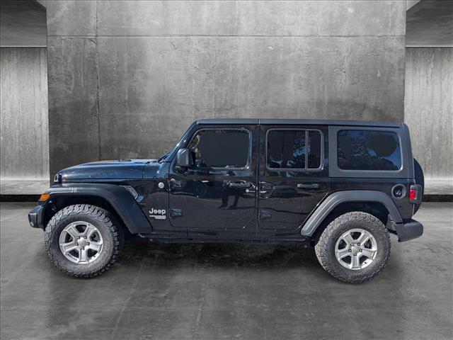 used 2018 Jeep Wrangler Unlimited car, priced at $23,299