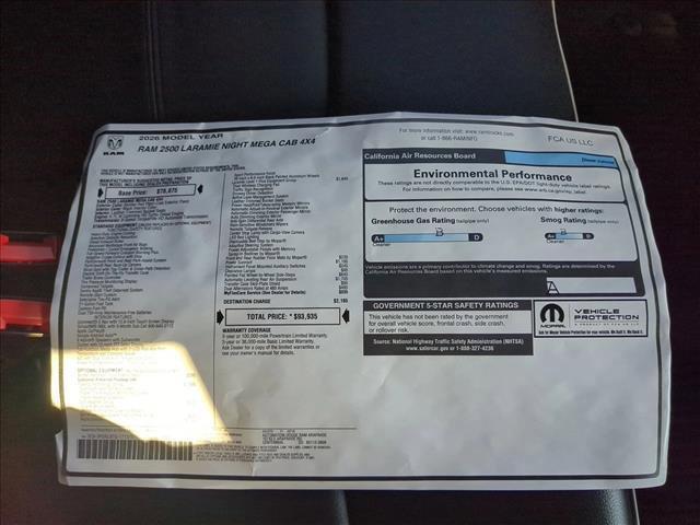 new 2026 Ram 2500 car, priced at $87,577