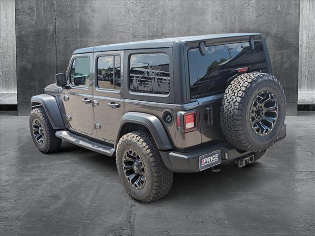 used 2022 Jeep Wrangler Unlimited car, priced at $28,999
