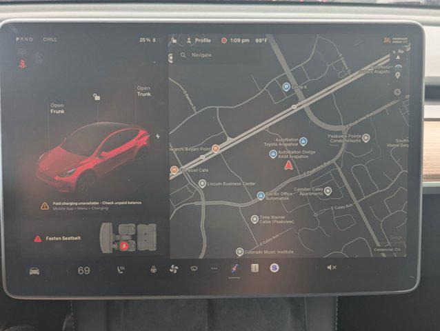 used 2025 Tesla Model Y car, priced at $35,499
