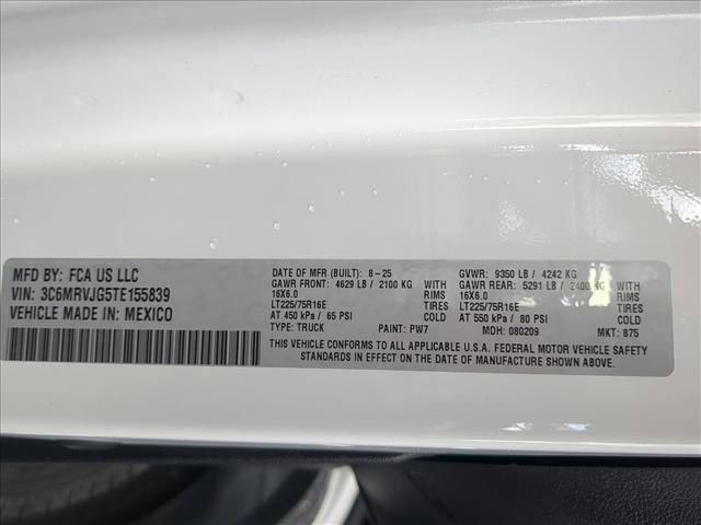 new 2026 Ram ProMaster 3500 car, priced at $53,491