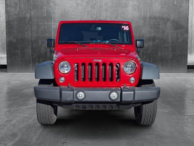 used 2016 Jeep Wrangler Unlimited car, priced at $19,999