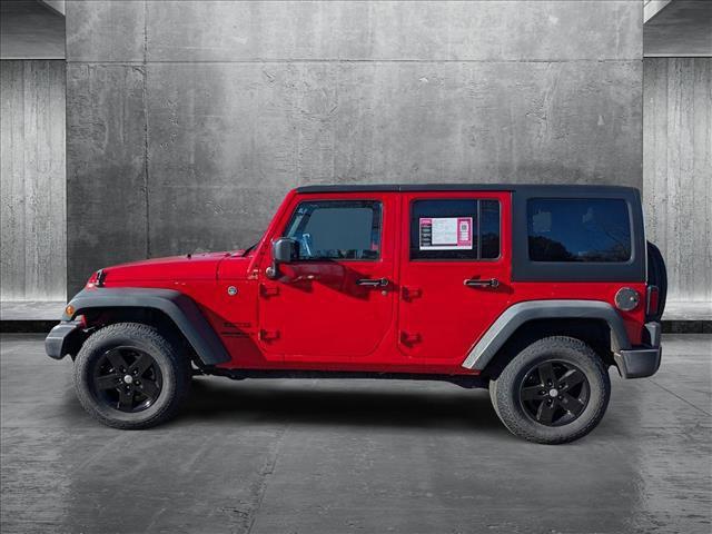 used 2016 Jeep Wrangler Unlimited car, priced at $19,999