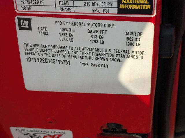used 2004 Chevrolet Corvette car, priced at $22,799