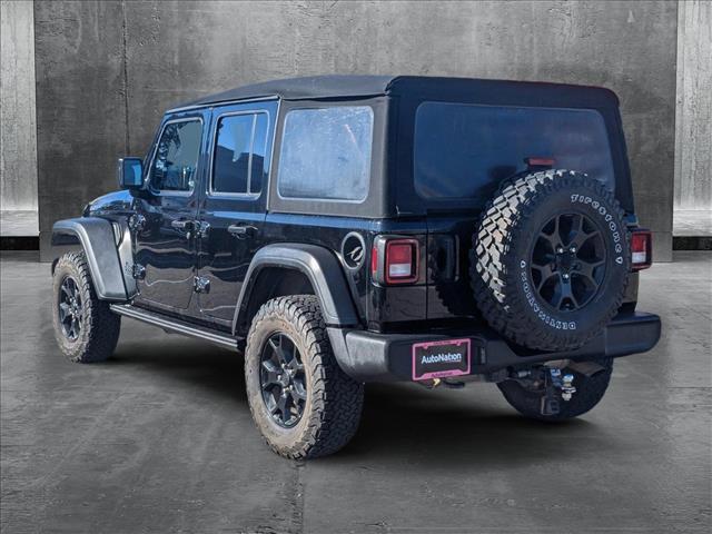 used 2021 Jeep Wrangler car, priced at $20,999