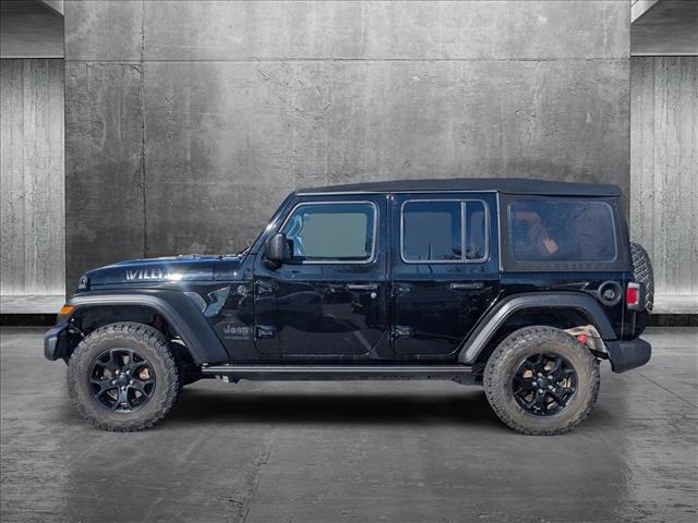 used 2021 Jeep Wrangler car, priced at $20,999