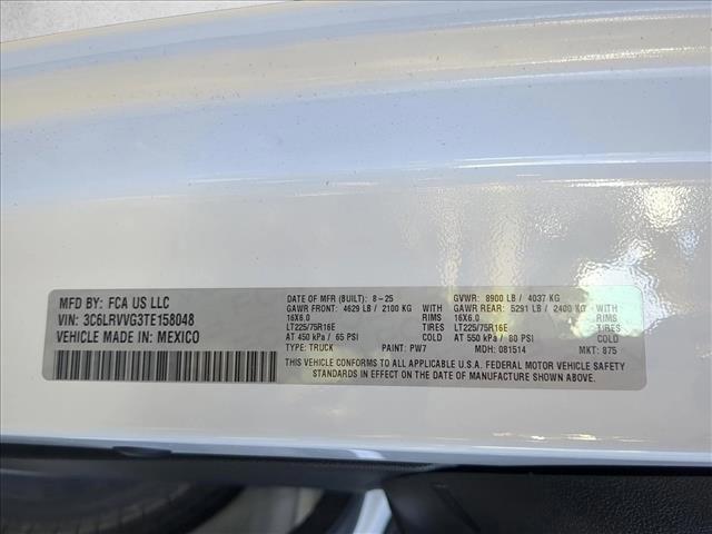 new 2026 Ram ProMaster 2500 car, priced at $46,491