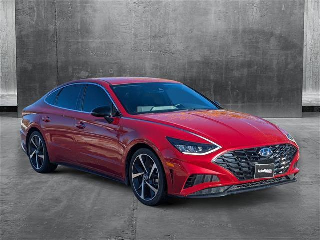 used 2021 Hyundai Sonata car, priced at $20,323