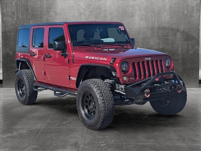 used 2013 Jeep Wrangler Unlimited car, priced at $20,999