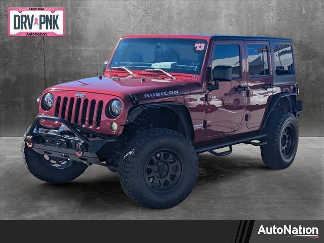 used 2013 Jeep Wrangler Unlimited car, priced at $21,799