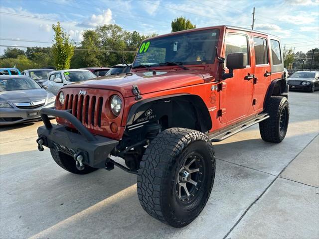 used 2009 Jeep Wrangler Unlimited car, priced at $14,950