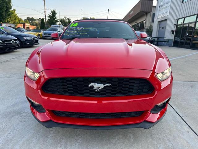used 2016 Ford Mustang car, priced at $13,450