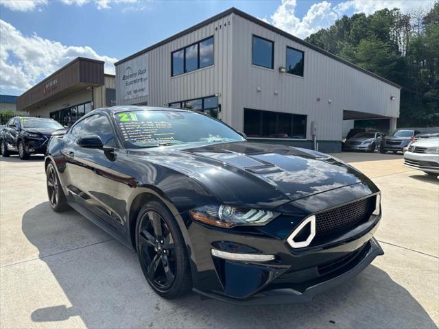 used 2021 Ford Mustang car, priced at $22,950