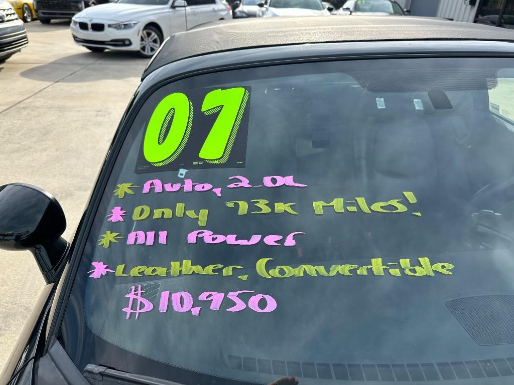 used 2007 Mazda MX-5 Miata car, priced at $9,950