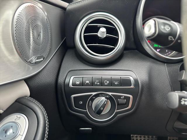 used 2018 Mercedes-Benz AMG C 63 car, priced at $43,950