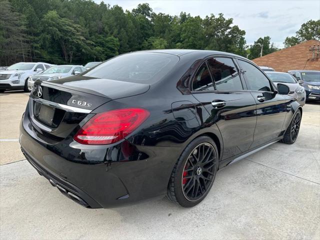 used 2018 Mercedes-Benz AMG C 63 car, priced at $43,950