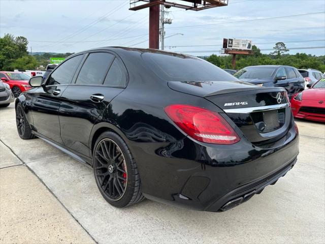 used 2018 Mercedes-Benz AMG C 63 car, priced at $43,950