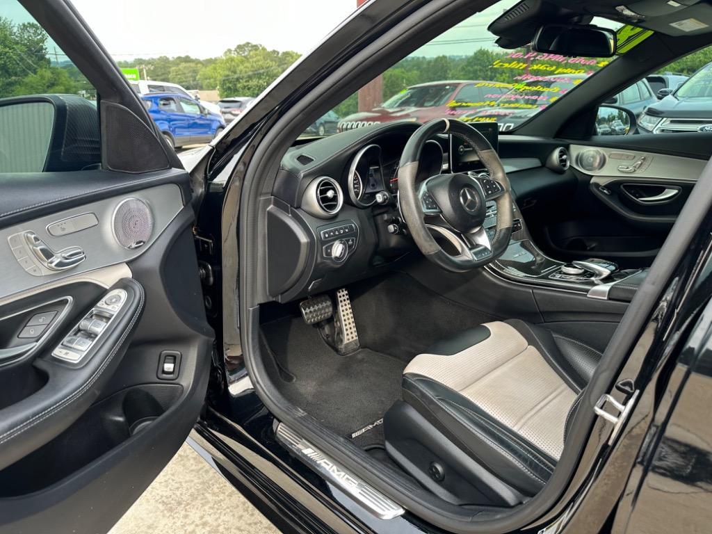 used 2018 Mercedes-Benz AMG C 63 car, priced at $39,950