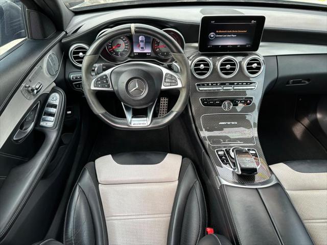 used 2018 Mercedes-Benz AMG C 63 car, priced at $43,950