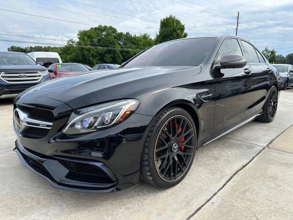 used 2018 Mercedes-Benz AMG C 63 car, priced at $39,950