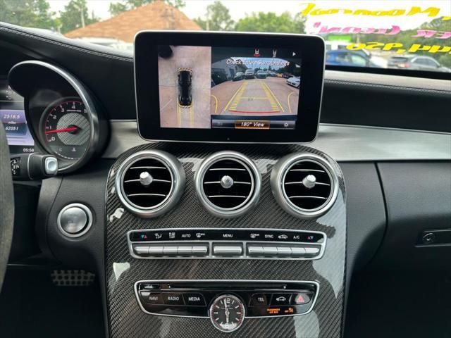 used 2018 Mercedes-Benz AMG C 63 car, priced at $43,950