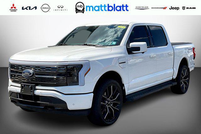 used 2023 Ford F-150 Lightning car, priced at $58,995