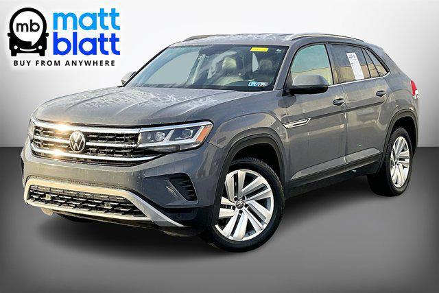 used 2021 Volkswagen Atlas Cross Sport car, priced at $24,402