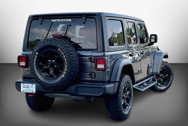 used 2021 Jeep Wrangler car, priced at $31,999