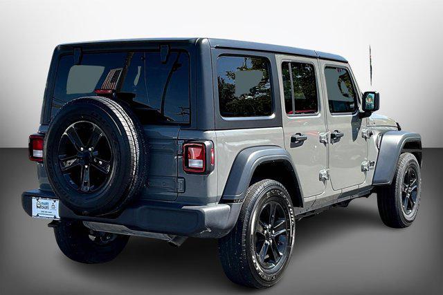 used 2021 Jeep Wrangler Unlimited car, priced at $33,758