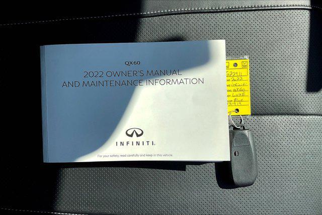 used 2022 INFINITI QX60 car, priced at $36,899