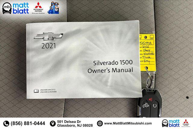 used 2021 Chevrolet Silverado 1500 car, priced at $39,499